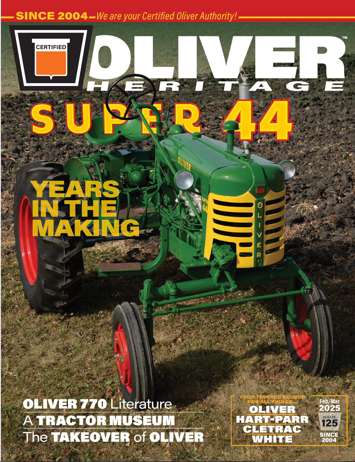 Oliver Heritage Issue #125 - Digital Copy