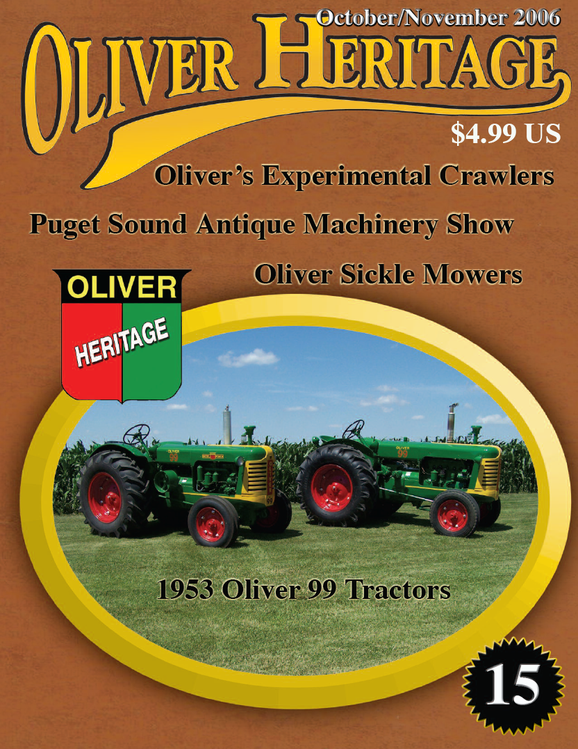 Oliver Heritage Issue #15 - Digital Copy
