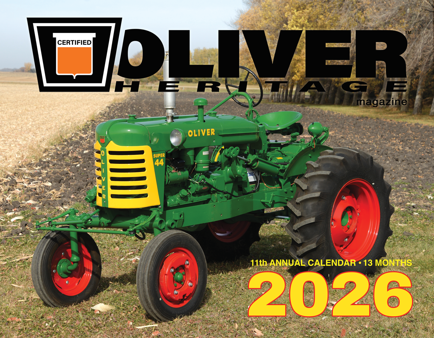 2026 Oliver Heritage Collector Calendar