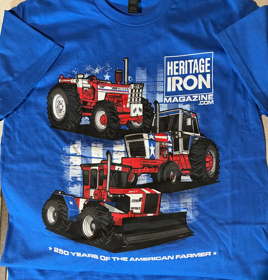 America's 250th Birthday Tractor T-shirt
