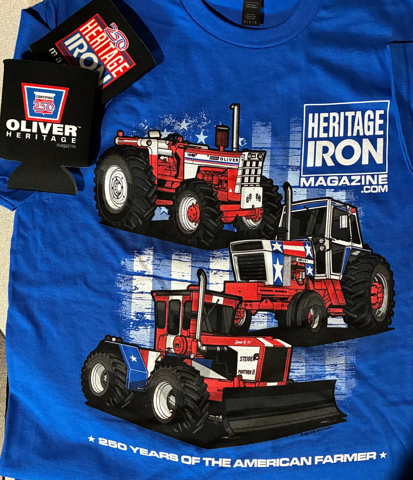 America's 250th Birthday Tractor T-shirt