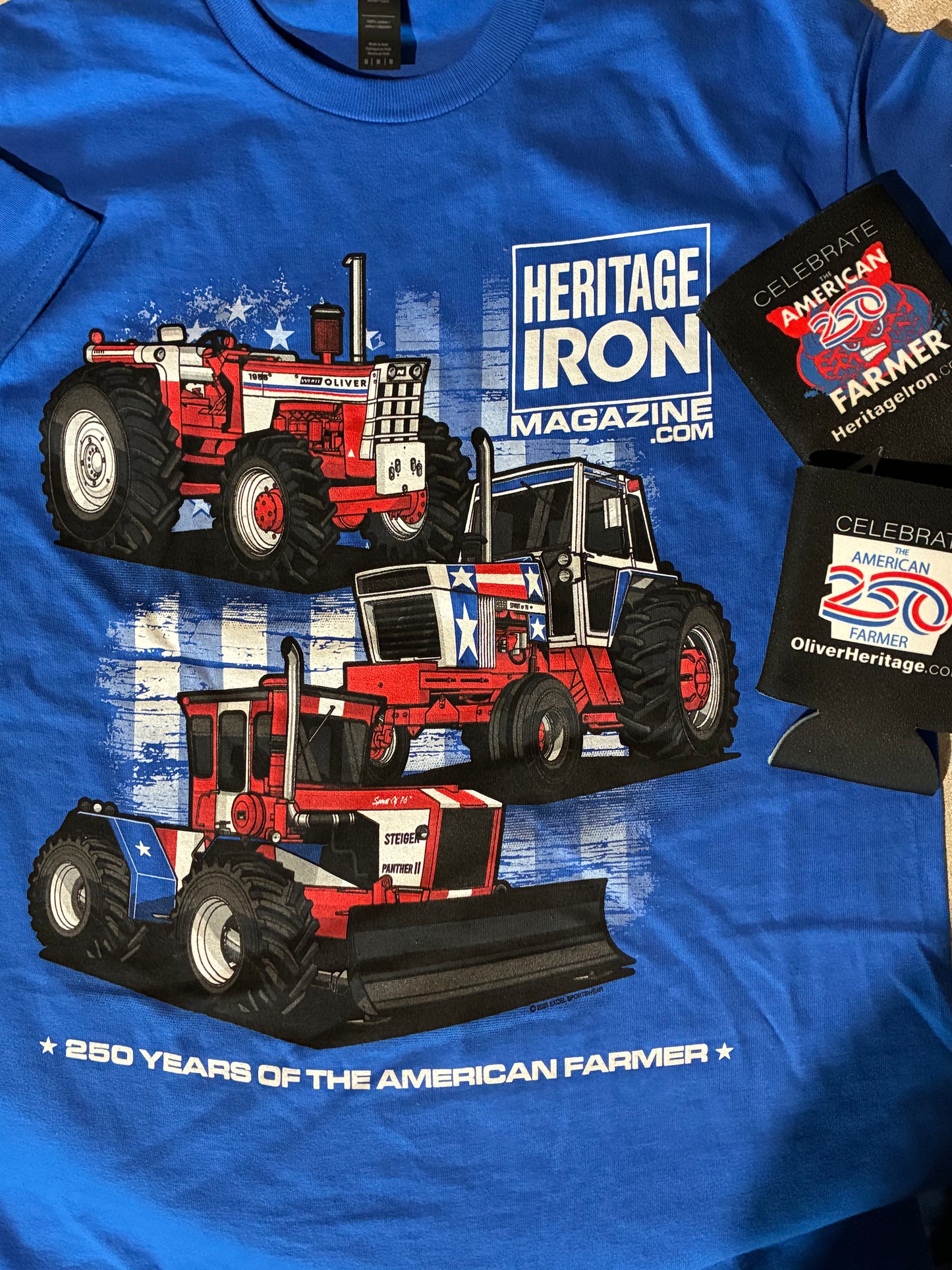 America's 250th Birthday Tractor T-shirt