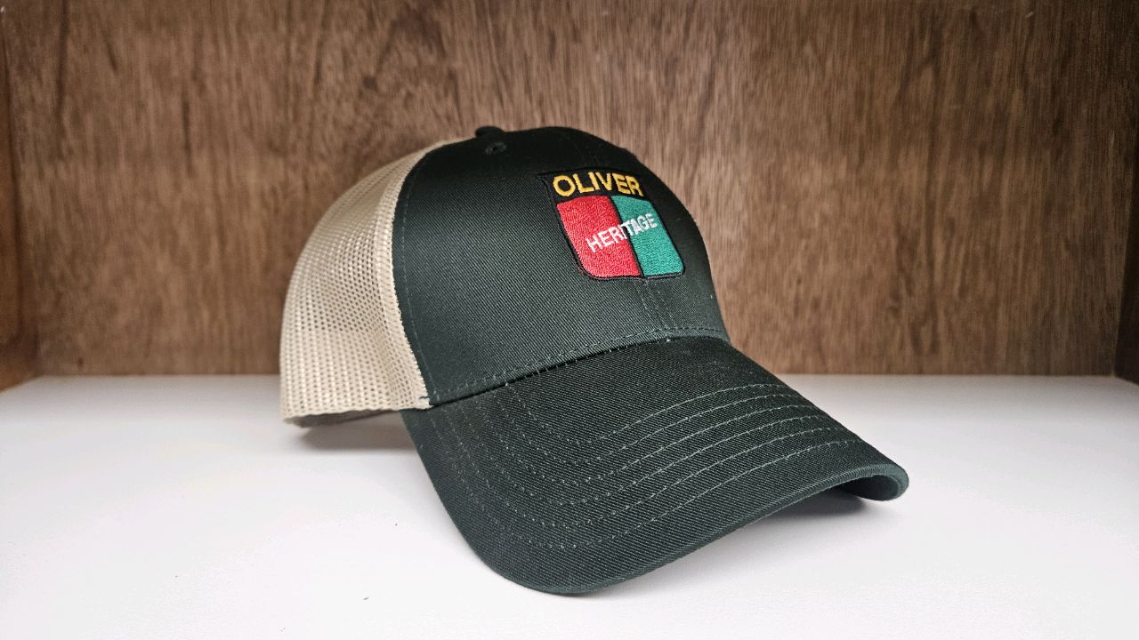 Oliver Heritage Embroidered Hat - Khaki & Green