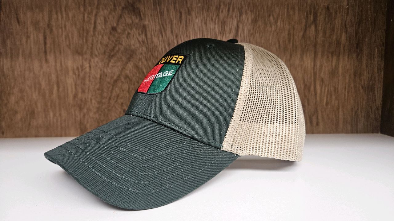 Oliver Heritage Embroidered Hat - Khaki & Green