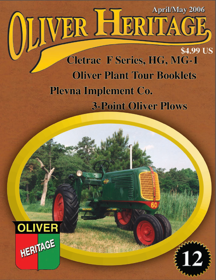 Oliver Heritage Issue #12 - Digital Copy