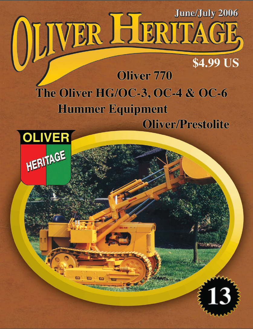 Oliver Heritage Issue #13 - Digital Copy