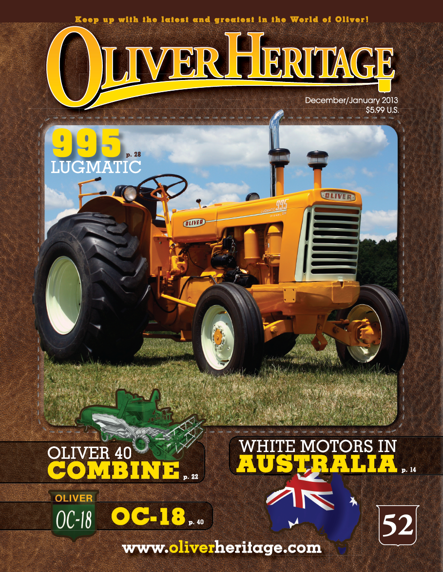 Oliver Heritage Issue #52 - Digital Copy