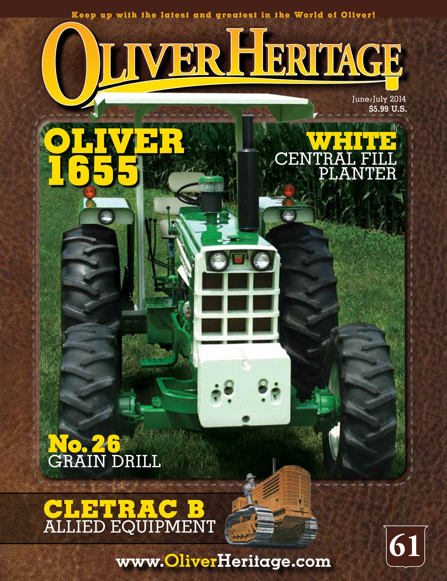 Oliver Heritage Issue #61- Digital Copy