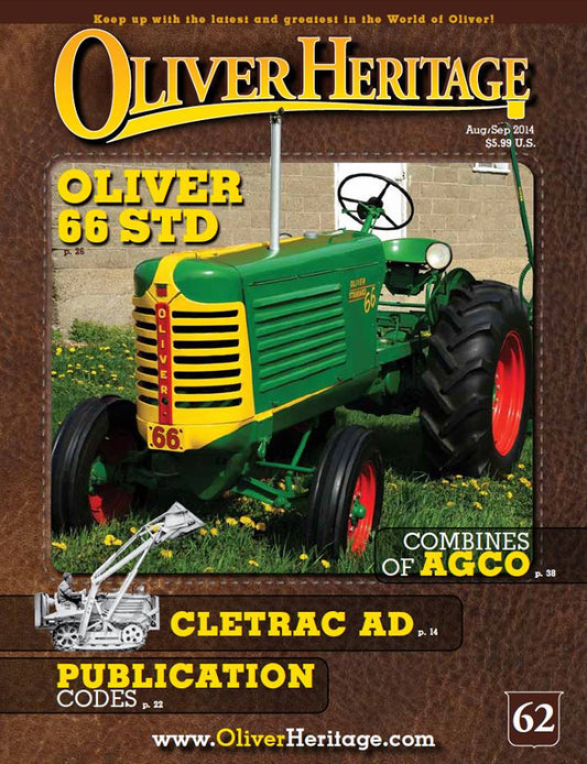 Oliver Heritage Issue #62- Digital Copy
