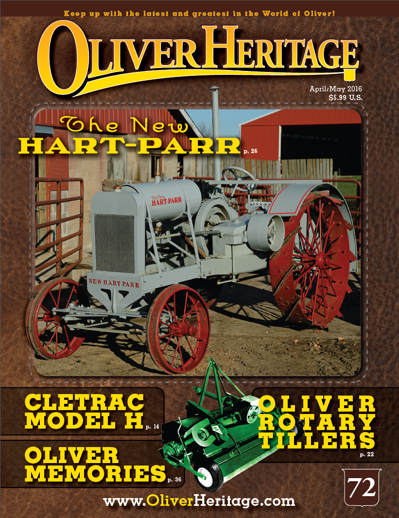 Oliver Heritage Issue #72- Digital Copy