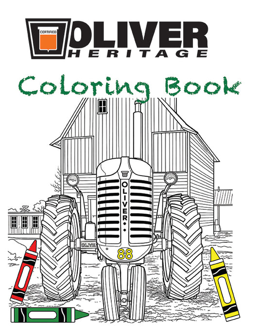 Oliver Coloring Book for Kids