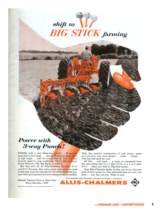 Allis-Chalmers: The Orange Age of Advertising **NEW ITEM**