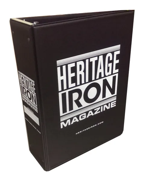 Heritage Iron Magazine Binder